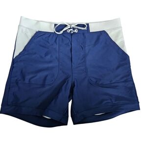 Taddlee Mens Blue Swim Brief Swimwear Sz Med